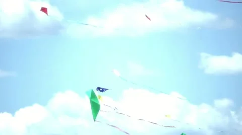 Kite 05b Video stock 10894554