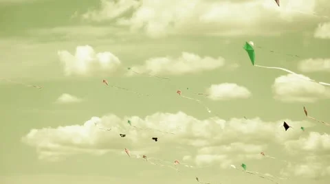 Kite 06b Stock Footage 10893731