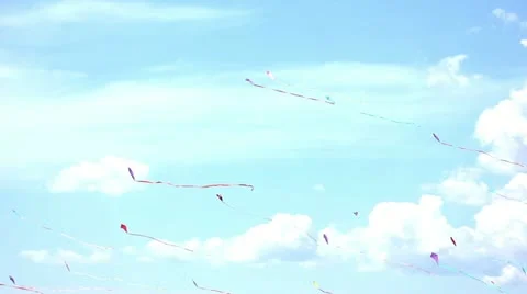 Kite 07b Stock Footage 10896140