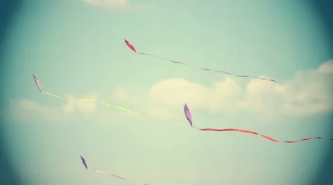Kite 08b Stock Footage 10894635