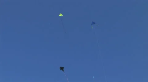 Kite 16 Stock Footage 5548853
