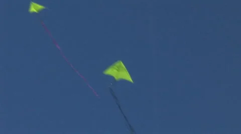Kite 20 Stock Footage 5549018