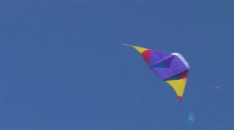 Kite 8 Stock Footage 5549153