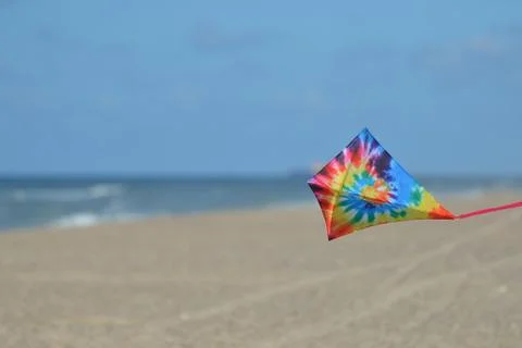 Kite at the beach Stock Photos