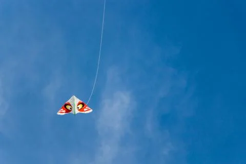 Kite on blue sky Stock Photos