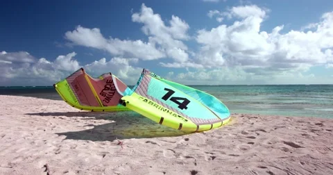 Kite boarding. Video stock 51746705