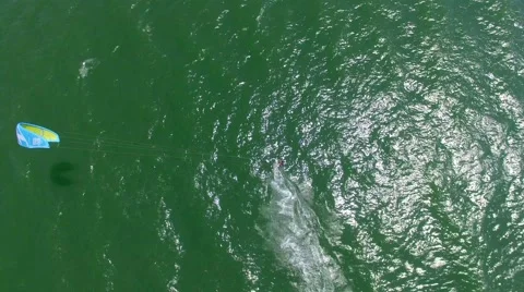 Kite Boarding Stock Footage 65166382