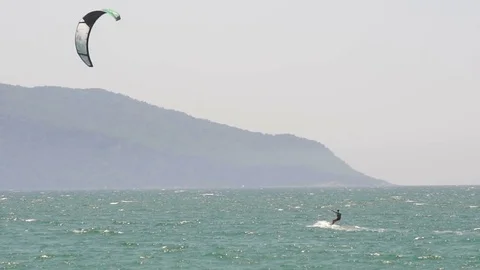 Kite Boarding Video stock 76803987