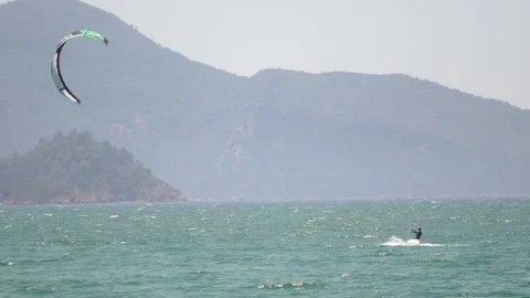 Kite Boarding Video stock 76804041