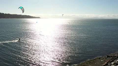 Kite Boarding 스톡 동영상 217568927