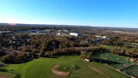 Kite Camera Fail:  String breaks and camera falls 400 feet to ground Video stock 162481898
