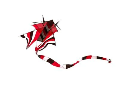 Kite, cut-out Stock Photos