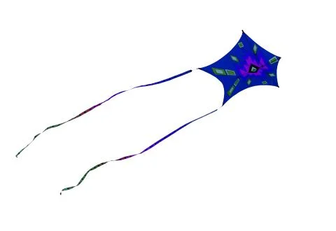 Kite, cut-out Stock Photos