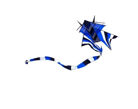 Kite, cut-out Stock Photos