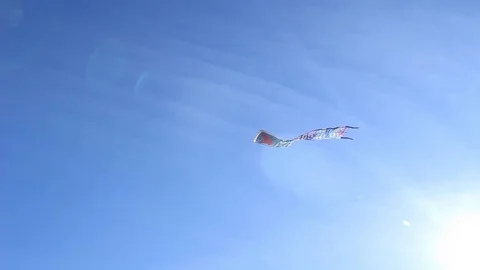 Kite Far Away Stock Footage 98679960