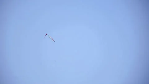 Kite fighting competition Stock Footage 137415474