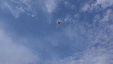 Kite Flying High in the Sky1 Video stock 107838027