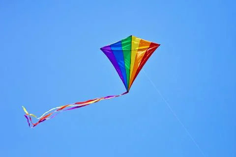 Kite flying Stock Photos