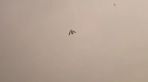 Kite flying in the sky 스톡 동영상 42685795