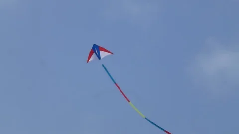 Kite flying in the sky Video stock 95782974