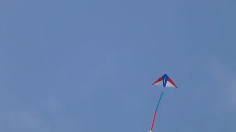 Kite flying in the sky Video stock 95783283