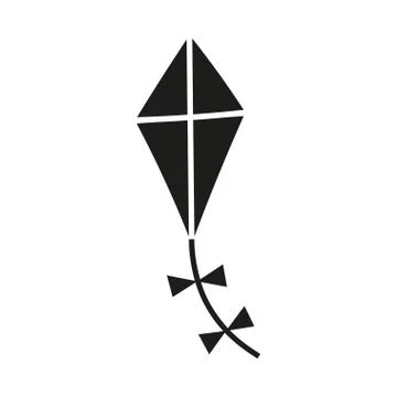 Kite icon vector Stock Illustration