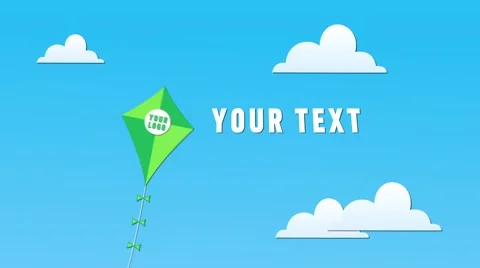 Kite Logo ~ After Effects Template ~ AE #55883217 | Pond5