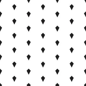 Kite shape pattern vector seamless doodle black and white abstract background 스톡 일러스트