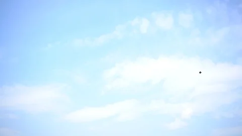 Kite in the sky // Cometa en el cielo Video stock 111392896