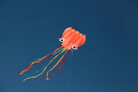 Kite sky flying Stock Photos