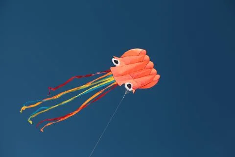 Kite sky flying Stock Photos