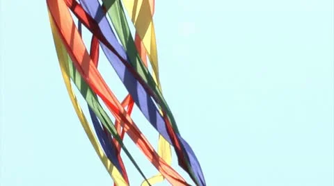 Kite in Sky Stock Footage 11137770