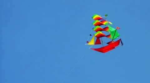 Kite in sky 스톡 동영상 22288714