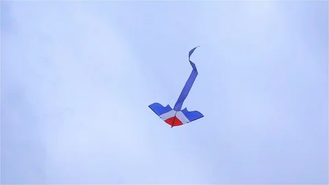 A kite on the sky Stock Footage 74822344