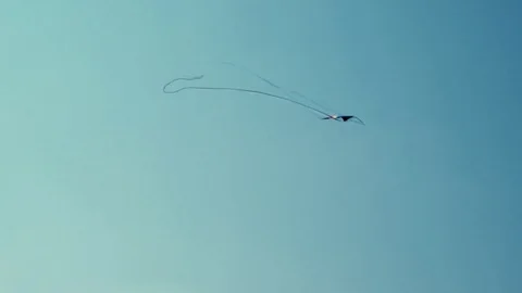 Kite in the sky Video stock 77080134