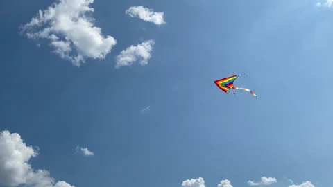 A kite a sky Stock Footage 229918304