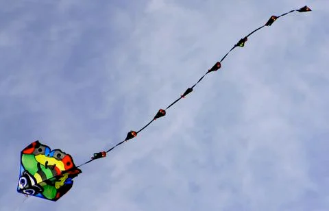 A kite in the sky Stock Photos