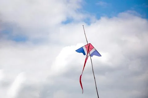 Kite on sky Stock Photos