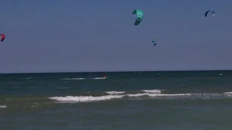 Kite surf Stock Footage 134004531