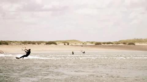 Kite Surf HD Stock Footage