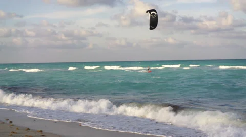 Kite Surfer Stockbeeldmateriaal 38606891