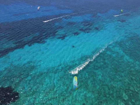 Kite Surfer Vídeos de archivo 80824963