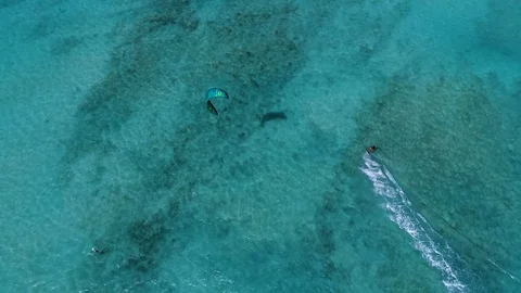 Kite Surfer Stock Footage 111542340