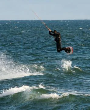 Kite surfer Foto stock