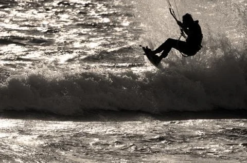 Kite Surfer Stock Photos