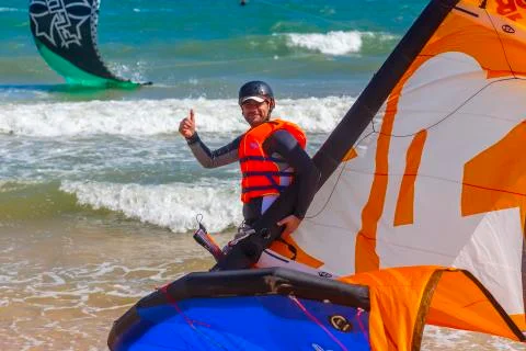Kite surfer Stock Photos