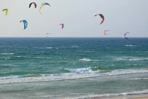 Kite Surfers 写真素材