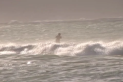 Kite Surfing 12 動画素材 1069619