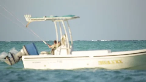 Kite Surfing and jump Video stock 84582641