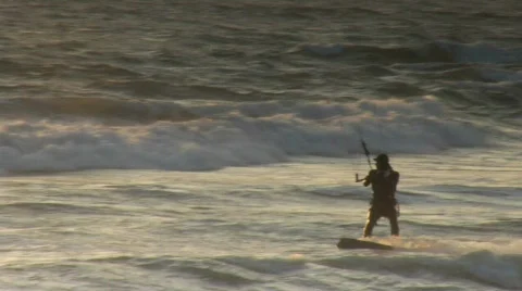 Kite Surfing Stock Footage 315248